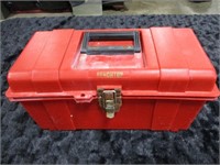 Red Benchtop Tool Box