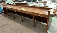 TIMBER FRONT BENCH/ COUNTER