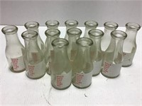 Lot of 14 Water Survey of Canada Glass Jars