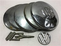 VW Emblem Hubcap Set & Olds 88 Emblem