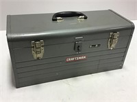 Cradftsman Tool Box with Goodies Inside