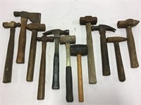 Large Lot of Sledge Mallet Claw & Peen Hammers