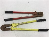 24" Bolt Cutters & 22" Steel Cable Cutters