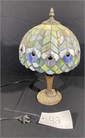 STAINED GLASS LAMP