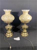 (2) ANTIQUE LAMPS