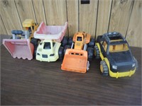 TOY TRACTOR,DUMP TRUCK AND MORE
