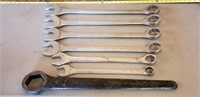 Large Combo Wrenches 7pc