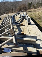 ALUMINUM 16' LADDER AND CANOPY PIECES