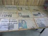 OLD NEWSPAPERS