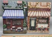 3D French decor wall plaques