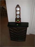 CLOTHES HAMPER & BAROMETER IN LG BEDROOM