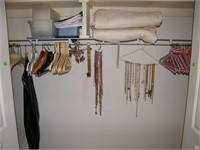 COSTUME JEWELRY IN CLOSET