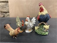 Four Chickens