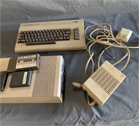 Vintage computer. Commodore 64