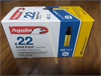 AGUILA .22 LONG RIFLE AMMUNITION