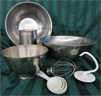 STAINLESS MIXING SET