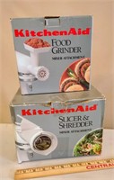 Kitchen Aid food grinder/slicer and shredder NIB