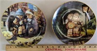 Vintage M. J. Hummel collector plates