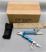blue pocket multi tool (12 pieces) New in box