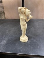$$ Vintage Signed  A. Santini Nude Bather, Italy