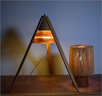 Mid-Century Modern Artisan Crafted Lamps