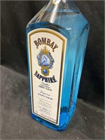 Pretty blue bottle made in England