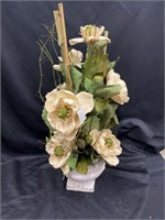 Natural dried flower arrangement. 21 inches tall