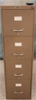 4 DRAWER FILE CABINET WITH KEY*HASKELL