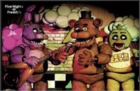 Five Nights At Freddy'S $44 Retail Poster As Is