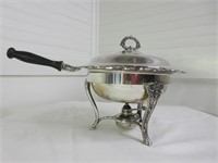 Vintage 5-piece Silver Plated Chafing Dish