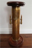 Brass Military Shell stands 25" high