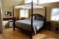 Amazing quality King 4 poster Canopy bed