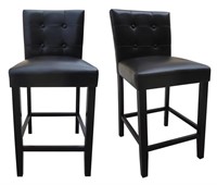 2PIECES DURAWOOD 25" COUNTER HIGH DINING CHAIR