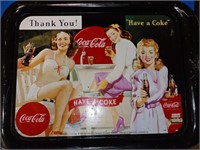 Coca-Cola tin trays