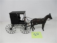 Amish Buggy & Horse