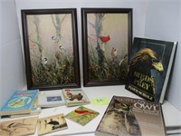 Bird Books/Coasters/Pics
