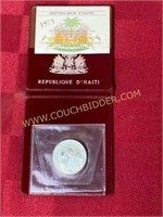 Republic of Haiti 1975 25 Courdes Coin