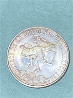 1968 Mexican 25 pesos coin