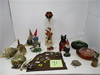 Ash Trays/Gnomes/Misc. Crafts