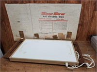 Vtg. Cornwall Simmer Server Hot Electric Tray