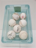 New (8) Dudley Offical Softballs