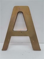 Large Resin letter "A"