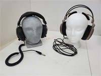 2 Audio Headsets Zenith & Technica Air Audiophile