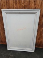 White Painted Frame and Canvas