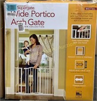 North States Wide Portico Arch Metal Safety Gate