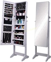Lockable Floor Standing Jewelry Cabinet