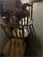 3 WOODEN CHAIRS