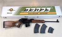 Russian AK47 Molot-Vepr 7.62x54R rifle - Like New