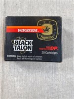 20 rounds-Black Talon 40 S&W