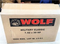 1,000 rounds- 7,62x39 - WOLF